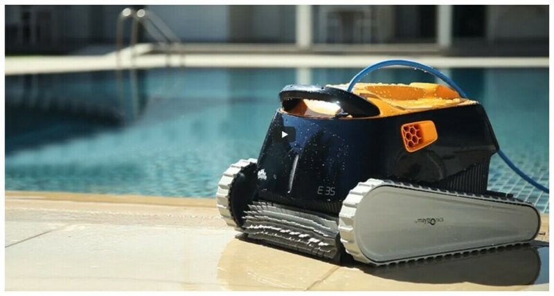Robot piscine Dolphin E35 avec chariot – Image 3